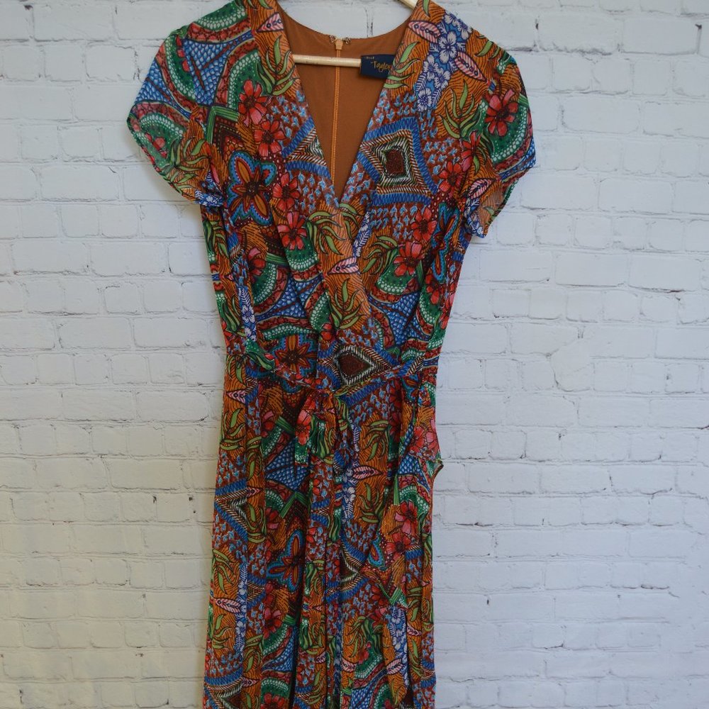 Like New Floor Length Floral Dress